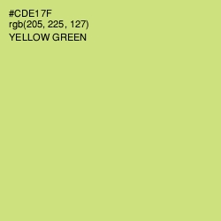#CDE17F - Yellow Green Color Image